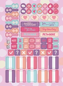Caderno Jandaia Pet Holic Universitario Cd 10m 160fls