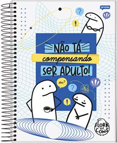 Caderno Jandaia Universitario Flork Cd 1m 80fls
