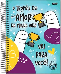 Caderno Jandaia Universitario Flork Cd 1m 80fls