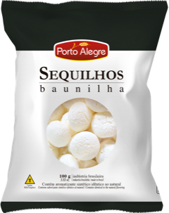 Biscoito Sequilhos Porto Alegre Baunilha 100g