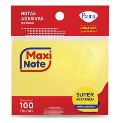 Nota Adesiva Frama 76x102 Amarelo