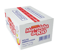 Pacoca Moreninha Rio Rolha 1,5kg 100un