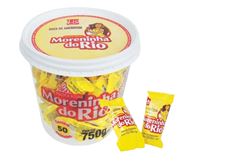 Pacoca Moreninha Rio Rolha 750g 50un