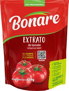 Extrato De Tomate Bonare Sachet 1,7kg