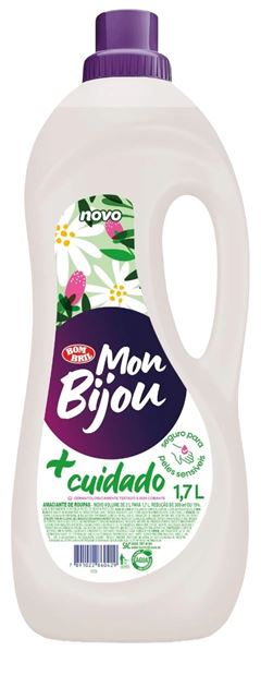 Amaciante Mon Bijou Mais Cuidado Branco 1,7l
