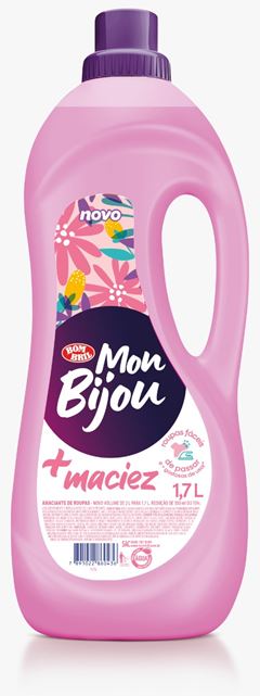 Amaciante Mon Bijou Mais Maciez Rosa 1,7l