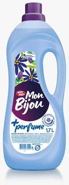 Amaciante Mon Bijou Mais Perfume Azul 1,7l