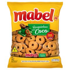 Biscoito Mabel Rosquinha De Coco 600g