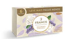 Sabonete Francis Classico Branco Rosa Patchouli 90g Lv+ Pg-
