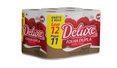 Papel Higienico Deluxe Folha Dupla 20m Lv12 Pg11