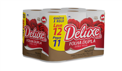 Papel Higienico Deluxe Folha Dupla 20m Lv12 Pg11