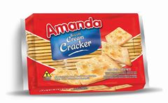 Biscoito Amanda Cream Cracker 300g