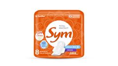 Absorvente Sym Seca Com Abas 8un