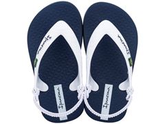 Sandalia Ipanema Brasil Masc Baby Azul/Branco