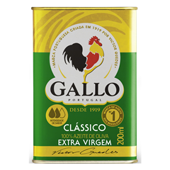 Azeite Extra Virgem Gallo Lata 200ml