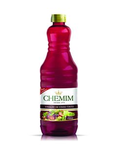 Vinagre De Vinho Tinto Chemim 750ml