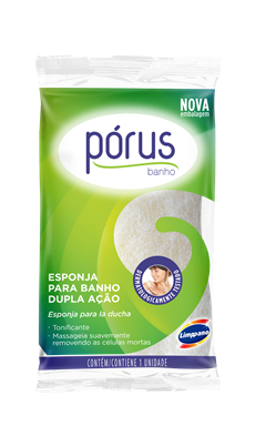 Esponja Banho Porus Verde