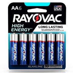 Pilha Rayovac Alcalina Aa Pequena Lv6 Pg5 20863