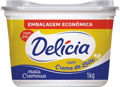 Margarina Delicia Cremosa 77% Lipidios 1kg