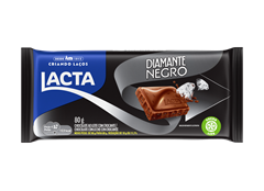 Chocolate Lacta Diamante Negro Tablete 80g
