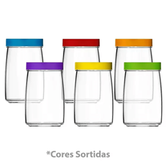 Pote De Vidro Nadir Mandacaru Sortido 1,2l