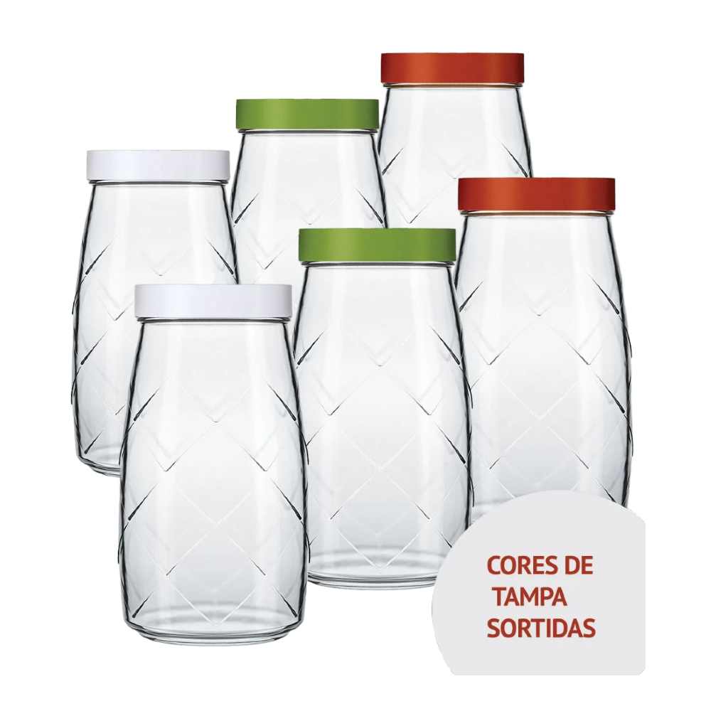 Pote De Vidro Nadir Maracatu Sortido 2l