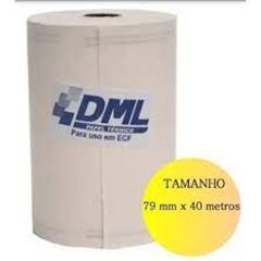 Bobina Pdv Thega 1 Via 79x40 Termica Branco