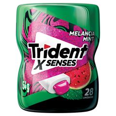 Chicle Trident Melancia Menta Pote 54g