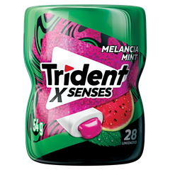 Chicle Trident Melancia Menta Pote 54g