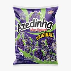 Bala Ice Kiss Macia Azedinha Uva 500g