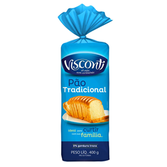 Pao De Forma Visconti Tradicional 400g
