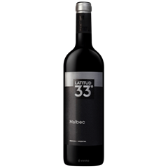Vinho Argentino Latitud 33 Malbec 750ml