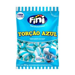 Marshmallow Fini Torcao Azul 250g