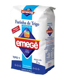 Farinha De Trigo Emege Tipo 1 Tradicional 1kg