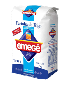 Farinha De Trigo Emege Tipo 1 Tradicional 1kg