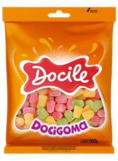 Goma Docile Docigoma Sino Frutas Sortidas 500g