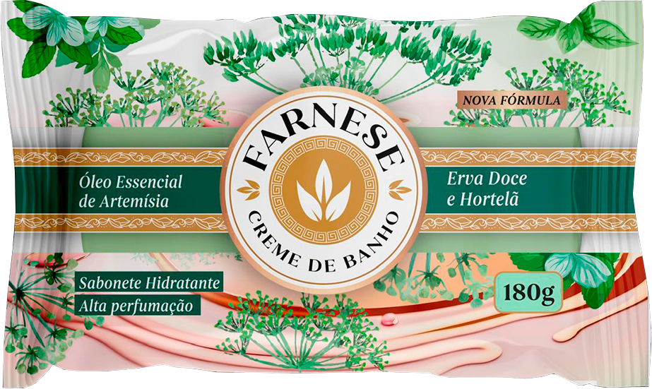 Sabonete Farnese Erva Doce E Hortela 180g