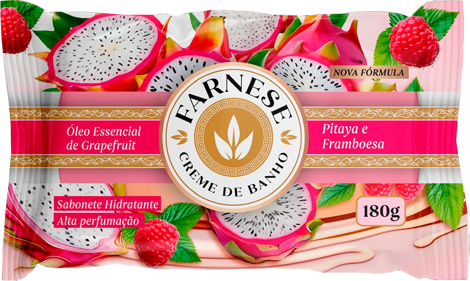 Sabonete Farnese Pitaya E Framboesa 180g
