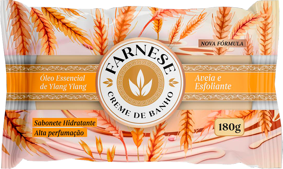 Sabonete Farnese Aveia E Esfoliante 180g