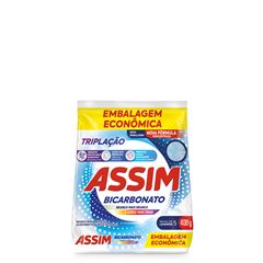 Sabao Em Po Assim Triplacao Bicarbonato Sachet 400g