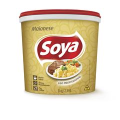 Maionese Soya Balde 3kg