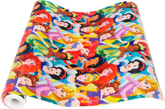 Plastico Encapar Adesivo Vmp 45x10 Princesas