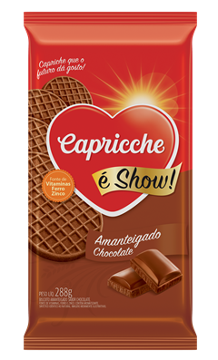 Biscoito Capricche Amanteigado Chocolate 288g