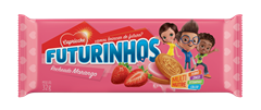 Biscoito Capricche Futurinhos Recheado Morango 32g