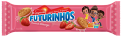 Biscoito Capricche Futurinhos Recheado Morango 65g
