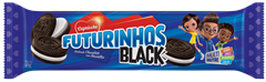 Biscoito Capricche Futurinhos Recheado Black 65g