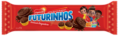 Biscoito Capricche Futurinhos Recheado Brigadeiro 65g
