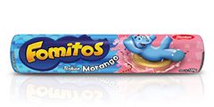 Biscoito Fomitos Recheado Morango 100g