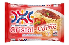 Macarrao Instantaneo Cristal Carne 80g