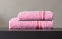 Toalha Rosto Camesa Twist Rosa 45x70cm